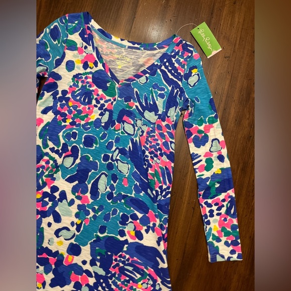 Lilly Pulitzer Paradis Dress Hit The Spot Size XXS Coastal Chic Nautical Beach - Picture 6 of 16